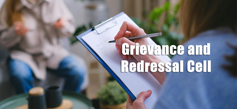 Grievance and Redressal Cell