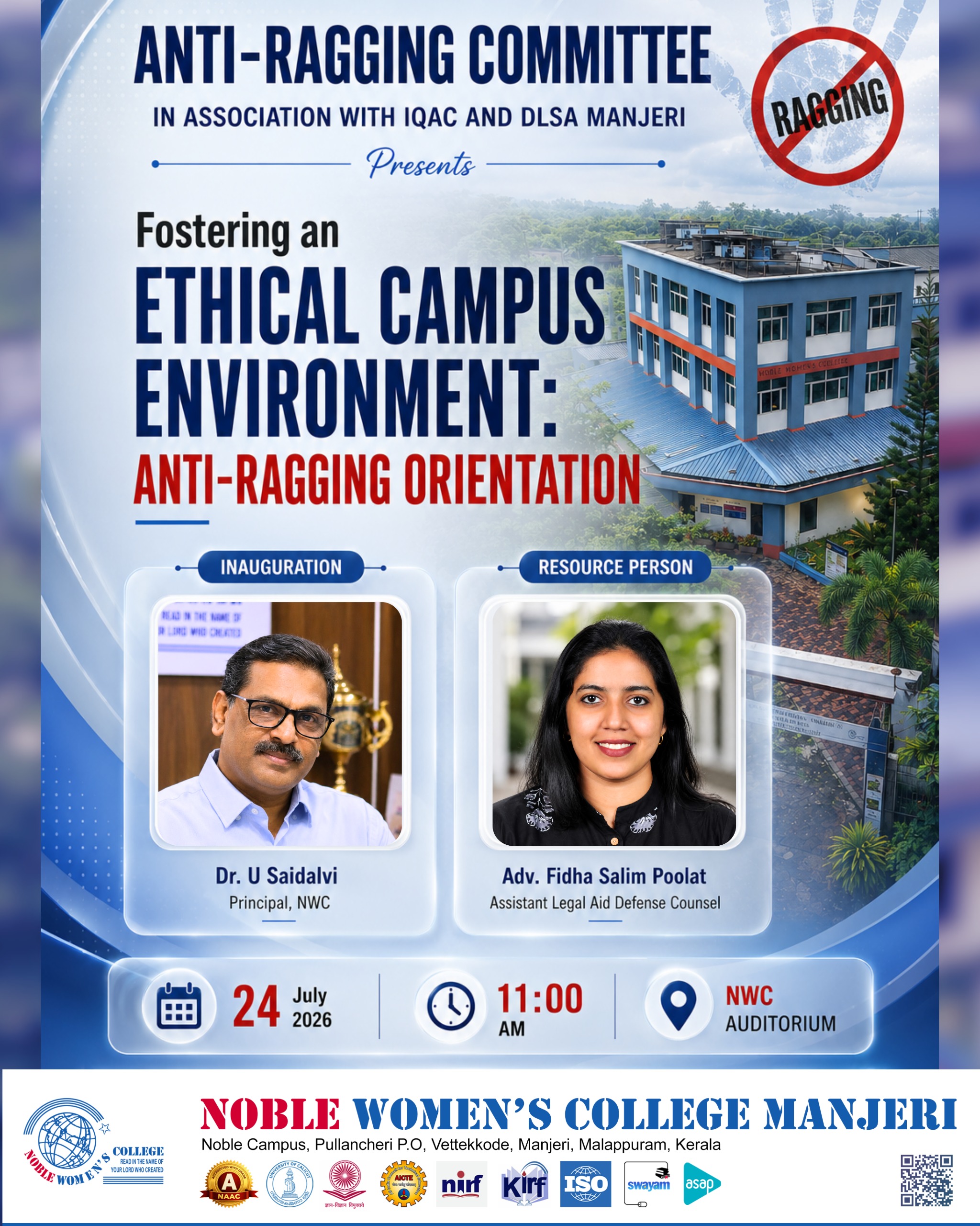 Anti-Ragging Orientation 2026